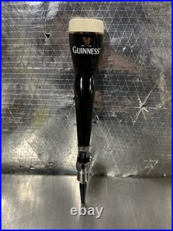 Guinness Draught Stout Beer Tap Handle & Nitro Faucet Ceramic Pint Glass