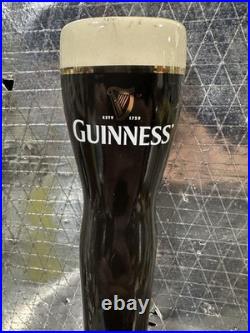 Guinness Draught Stout Beer Tap Handle & Nitro Faucet Ceramic Pint Glass