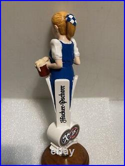 HACKER PSCHORR OKTOBERFEST BLONDE BAR MAID draft beer tap handle. GERMANY