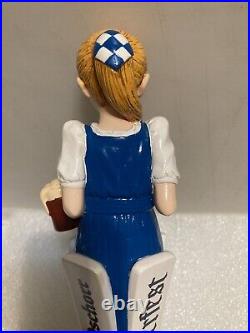 HACKER PSCHORR OKTOBERFEST BLONDE BAR MAID draft beer tap handle. GERMANY