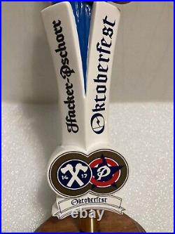 HACKER PSCHORR OKTOBERFEST BLONDE BAR MAID draft beer tap handle. GERMANY