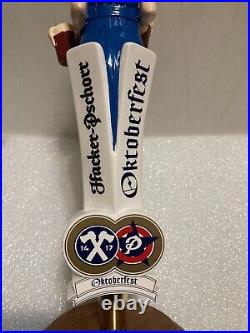HACKER PSCHORR OKTOBERFEST BLONDE BAR MAID draft beer tap handle. GERMANY