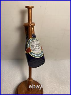 HAMMER AND NAIL BROWN ALE COPPER NAIL & HAMMER draft beer tap handle