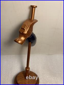 HAMMER AND NAIL BROWN ALE COPPER NAIL & HAMMER draft beer tap handle