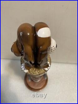 HAPPY BASSET GRACIE AND FRECKLES HOPPY BASSET IPA draft beer tap handle. KANSAS