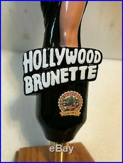 HOLLYWOOD BRUNETTE model beer tap handle. California