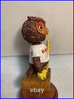 HOOTERS COLORED OWL 20TH ANNIVERSARY BOBBLEHEAD Draft beer tap handle. FLORIDA