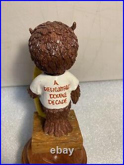 HOOTERS COLORED OWL 20TH ANNIVERSARY BOBBLEHEAD Draft beer tap handle. FLORIDA