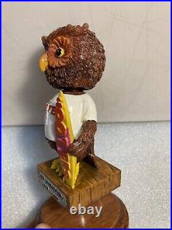 HOOTERS COLORED OWL 20TH ANNIVERSARY BOBBLEHEAD Draft beer tap handle. FLORIDA