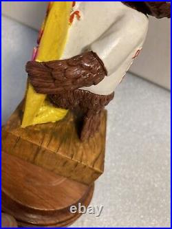 HOOTERS COLORED OWL 20TH ANNIVERSARY BOBBLEHEAD Draft beer tap handle. FLORIDA