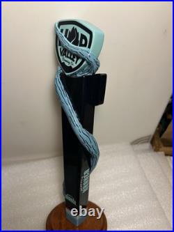 HOP VALLEY BREWING SEATTLE KRAKEN RELEASE THE STASH beer tap handle CALIFORNIA