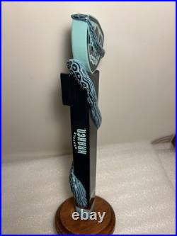 HOP VALLEY BREWING SEATTLE KRAKEN RELEASE THE STASH beer tap handle CALIFORNIA