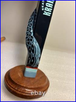 HOP VALLEY BREWING SEATTLE KRAKEN RELEASE THE STASH beer tap handle CALIFORNIA