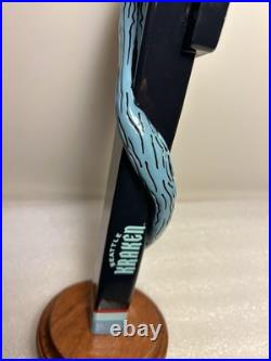 HOP VALLEY BREWING SEATTLE KRAKEN RELEASE THE STASH beer tap handle CALIFORNIA