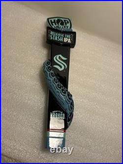 HOP VALLEY BREWING SEATTLE KRAKEN RELEASE THE STASH beer tap handle CALIFORNIA