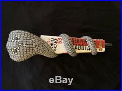 HTF Mother's Brewing Compnay Cobra Scare'53 beer tap handle NEW and COOL
