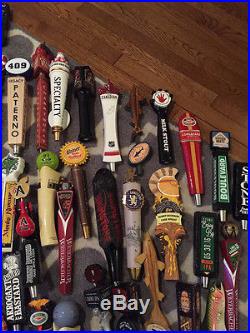 HUGE Beer tap handles lot 75 rare handles