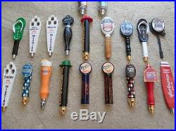 HUGE LOT OF 20! BEER TAP HANDLES SOME NEW, OTHERS USED. MISSION, BALLAST POINT +