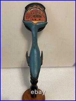 HUMPBACK BREWING PREMIUM ALE HUMPBACK WHALE draft beer tap handle. CALIFORNIA