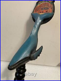 HUMPBACK BREWING PREMIUM ALE HUMPBACK WHALE draft beer tap handle. CALIFORNIA