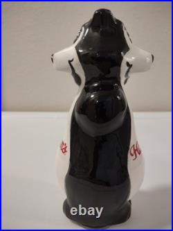 Hamms Beer Porcelain Bear Double Sided Tap Handle VTG 1970's RARE Man Cave Decor