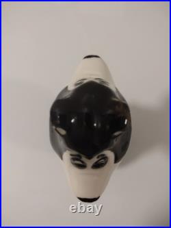 Hamms Beer Porcelain Bear Double Sided Tap Handle VTG 1970's RARE Man Cave Decor