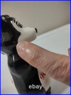 Hamms Beer Porcelain Bear Double Sided Tap Handle VTG 1970's RARE Man Cave Decor