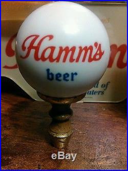 Hamms Beer Signs & Tap Handles Lot