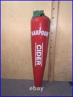Harpoon Cider Tap Handle Used Vintage