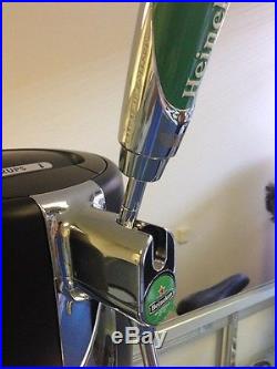 Heineken BeerTender B100 mini keg Beer tap handle ADAPTER READ