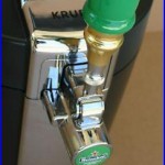 Heineken BeerTender mini keg Beer tap handle ADAPTER READ