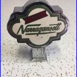 Hi Neighbor Narragansett Beer Tap Handle Vintage Rare Knob Chrome