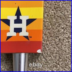 Houston Astros Baseball Karbach Crawford Bock Beer Tap Handle Rare