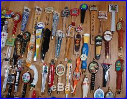 Huge 131 beer tap handle lot Bud-Corona-Miller-Yuengling-R. Rock-Leinenkugel+++++
