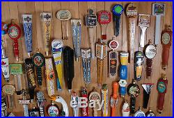 Huge 131 beer tap handle lot Bud-Corona-Miller-Yuengling-R. Rock-Leinenkugel+++++