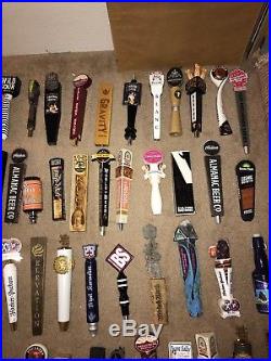 Huge Lot 85 Craft Beer Brewery Tap Handles Home Bar Unique Rare Lot Collection