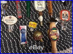 Huge Lot Of 35 Beer Tap Handles- Vintage Schlitz, PBR, Bud, Miller. Man Cave