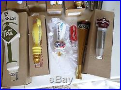 Huge Lot of 26 Mostly New Beer Keg Tap Handle Guiness Game of Thrones Namaste