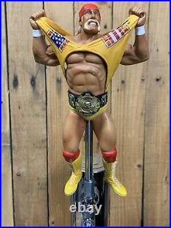 Hulk Hogan Beer Keg Tap Handle WWF Wrestlemania Pro Wrestling WCW WWE