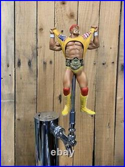 Hulk Hogan Beer Keg Tap Handle WWF Wrestlemania Pro Wrestling WCW WWE