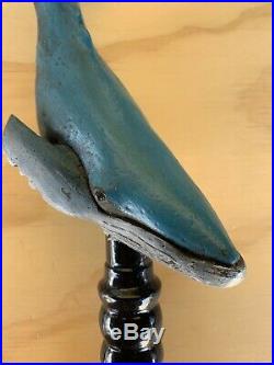 Humpback Premium Ale Whale Figural Draft Beer Tap Handle, New, RARE, Stickers