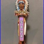 Indian Joe Brewing Chief Of Them All sour Beer Tap Handle MEGA RARE Used Htf