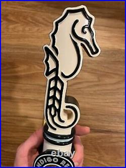 Indigo Reef Beer Tap Handle Knob Keg Draft Bar Top Brewing Seahorse Charlestown