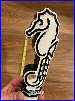 Indigo Reef Beer Tap Handle Knob Keg Draft Bar Top Brewing Seahorse Charlestown