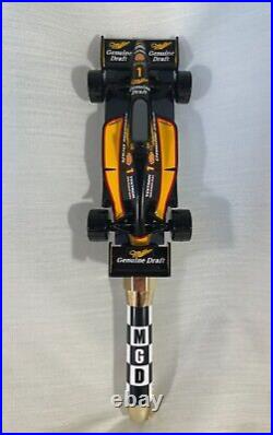 Indy Race Car Miller Genuine Draft Tap Handle MGD Beer Bar Mancave