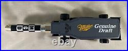 Indy Race Car Miller Genuine Draft Tap Handle MGD Beer Bar Mancave
