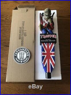 Iron Maiden Robinsons Limited Edition'Trooper' Beer Pump Tap Handle