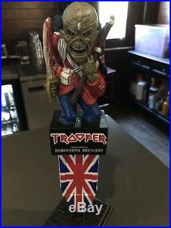 Iron Maiden Trooper Eddie Beer Tap Handle Nice