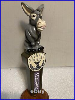 JACKASS BREWING WONKEY DONKEY SEASONAL draft beer tap handle. PENNSYLVANIA