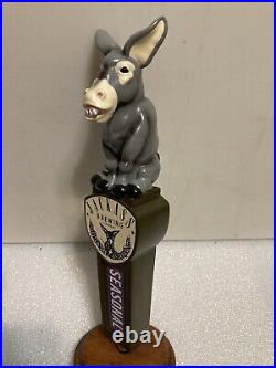 JACKASS BREWING WONKEY DONKEY SEASONAL draft beer tap handle. PENNSYLVANIA